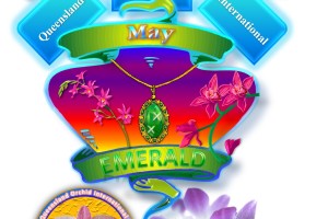 Queensland Orchid International May Birthstone & Jewellery Emerald