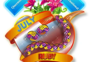 Queensland Orchid International July Birthstone & Jewellery Ruby